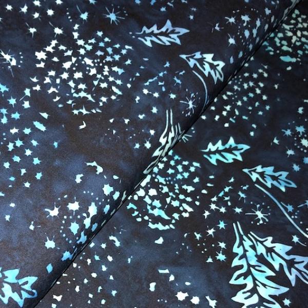 BLUE - Adams - Batikstoff aus Indonesien